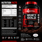 Gladiator Nutrition Whey Gold Protein 2kg | 27g Protein | Double Chocolate