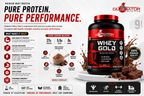 Gladiator Nutrition Whey Gold Protein 2kg | 27g Protein | Double Chocolate
