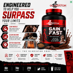 Gladiator Gain Fast Muscle Weight Gainer 3KG
